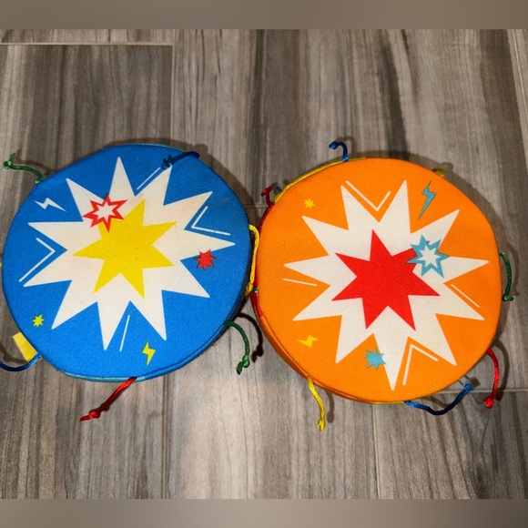 K KIDS Colorful Animal Print Bongos - Picture 3 of 5